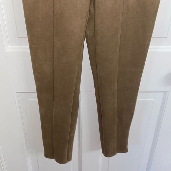 Zara faux suede pants size L - Picture 3 of 13
